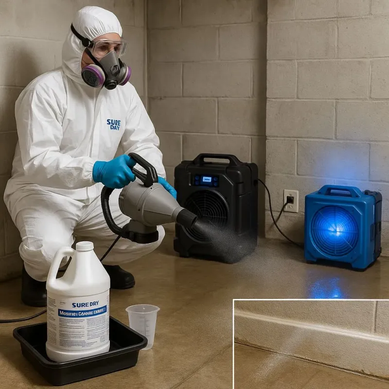 Sanitization and Odor Removal process in Berwyn, IL